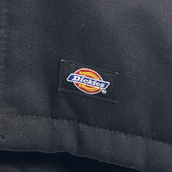 Vintage Dickies Jacket Mens M Blue Black Eisenhower Quilted Bomber Workwear 90s - Picture 6 of 13